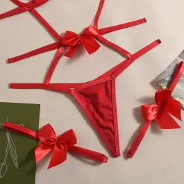Bow Lace Low-Cup Bra & Panty Set for Women – Premium Lace Bra with Bow Detail | Muse Closets